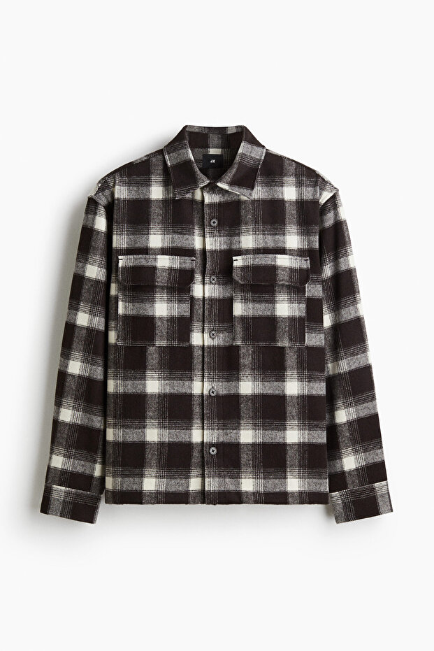 Flanel Overshirt Gömlek Regular Fit - 3