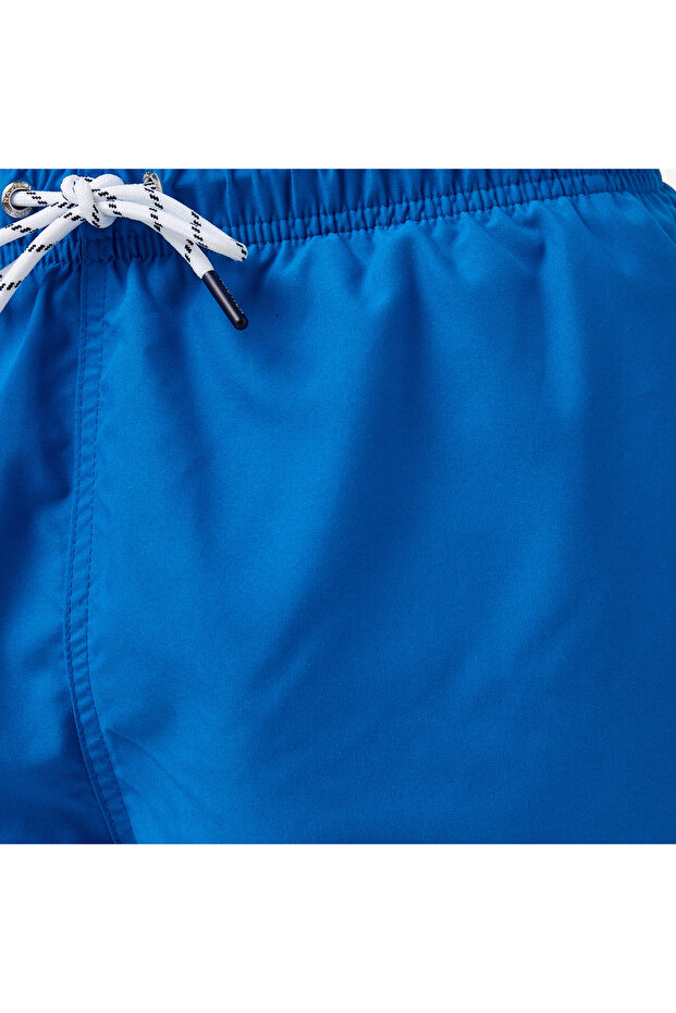 Erkek Mavi Regular Fit Deniz Şortu - 1