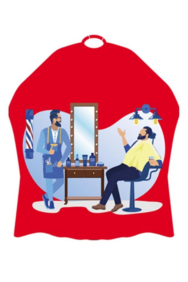 Luxury Barber Apron Digital Print 120X160 cm Model: 1082