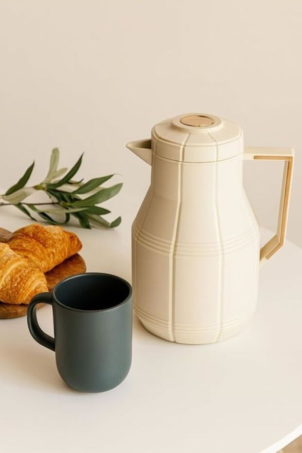 .7L VACUUM FLASK BEIGE - 4