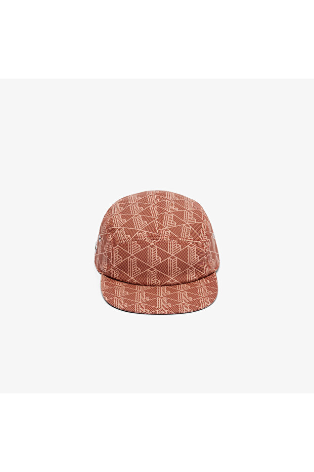 Unisex Monogram Kahverengi Şapka - 2