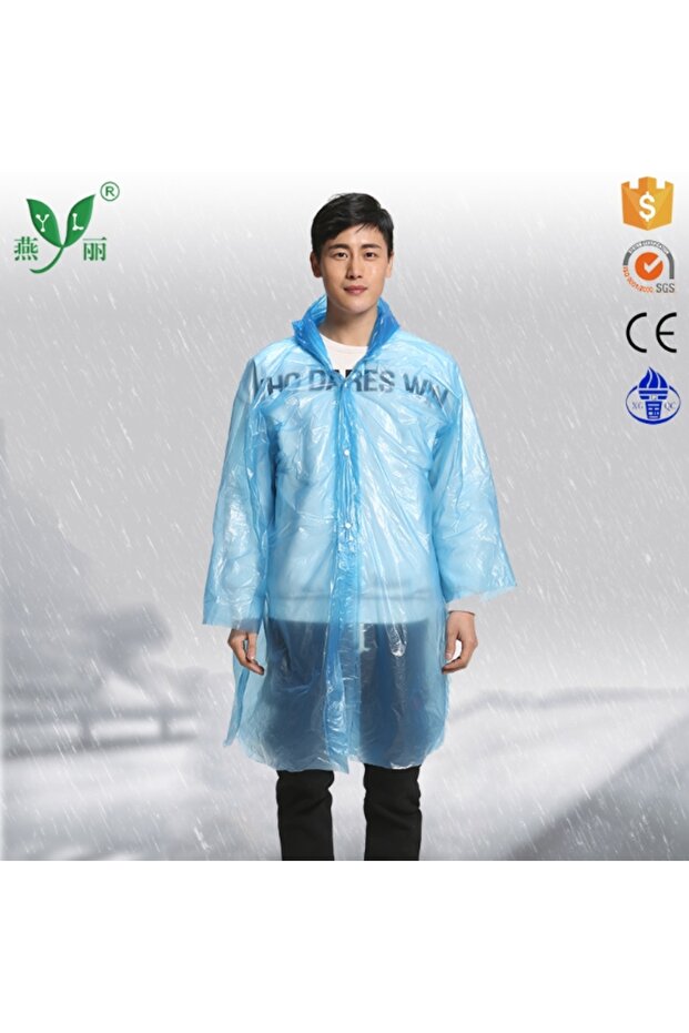 Thin Transparent Raincoat - 4