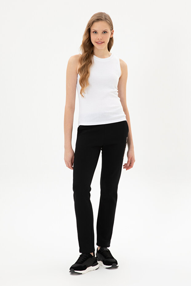 Women's Black Sweatpants 50307705-Vr046