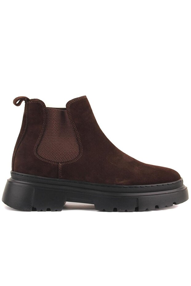 - Brown Suede Men's Chelsea Boots 102-9046-H1308