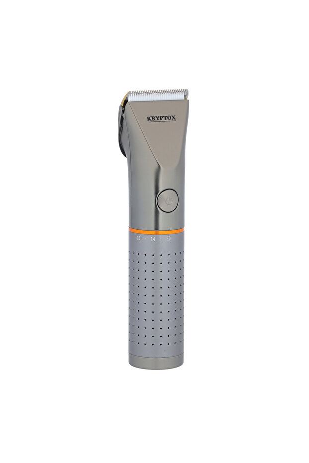 Rechargeable Hair Clipper with Ceramic Titanium Blade, 2000mAh Battery, LED Display, 4 Combs