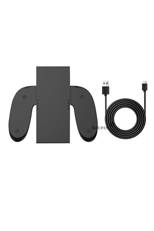 with Charging New For Switch 2 Joy-con Charging Grip Bracket Portable Handle Controller Grip Dual Ch - 1