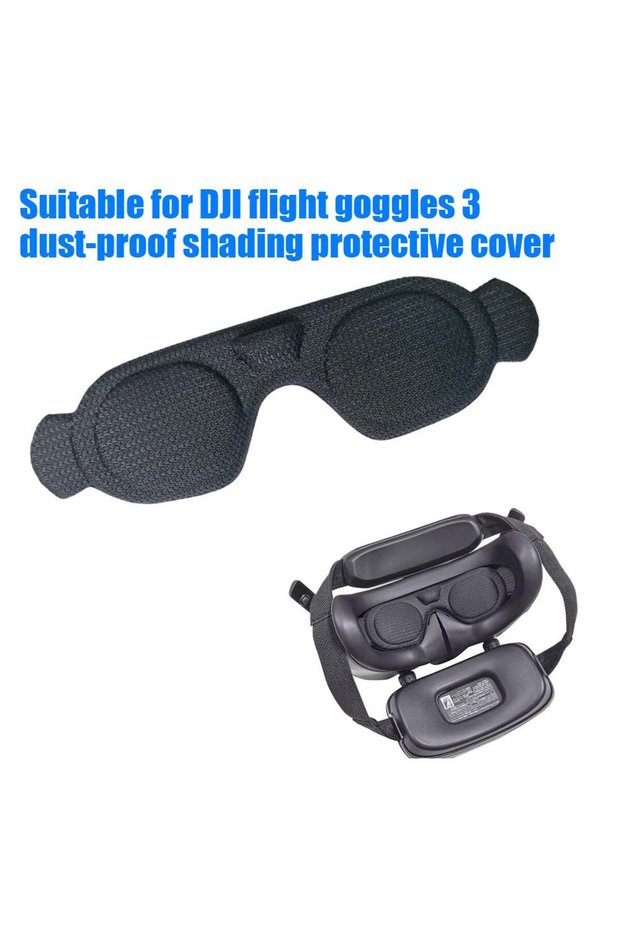 black color For dji Goggles 3 Dustproof Shading Protective Cover Foam Pad Sponge Eye Mask Comfortabl