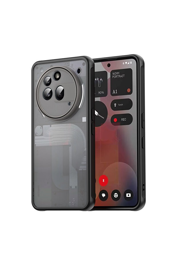 For 3a Pro Black New Armor Bumper Shockproof Phone Case For Nothing Phone 3a Pro 5G Silicone Hard Co