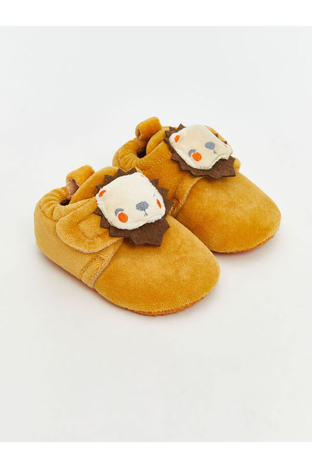 Sari Erkek Bebek Ev Botu Panduf - 1