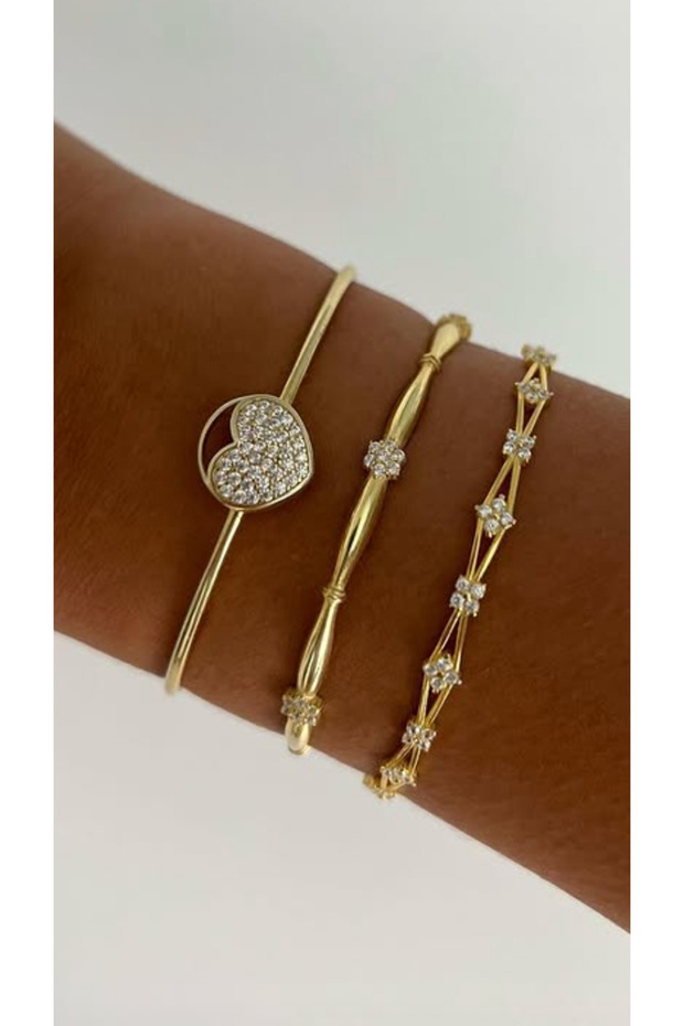 Kalpli Bilezik 925 Ayar - 3