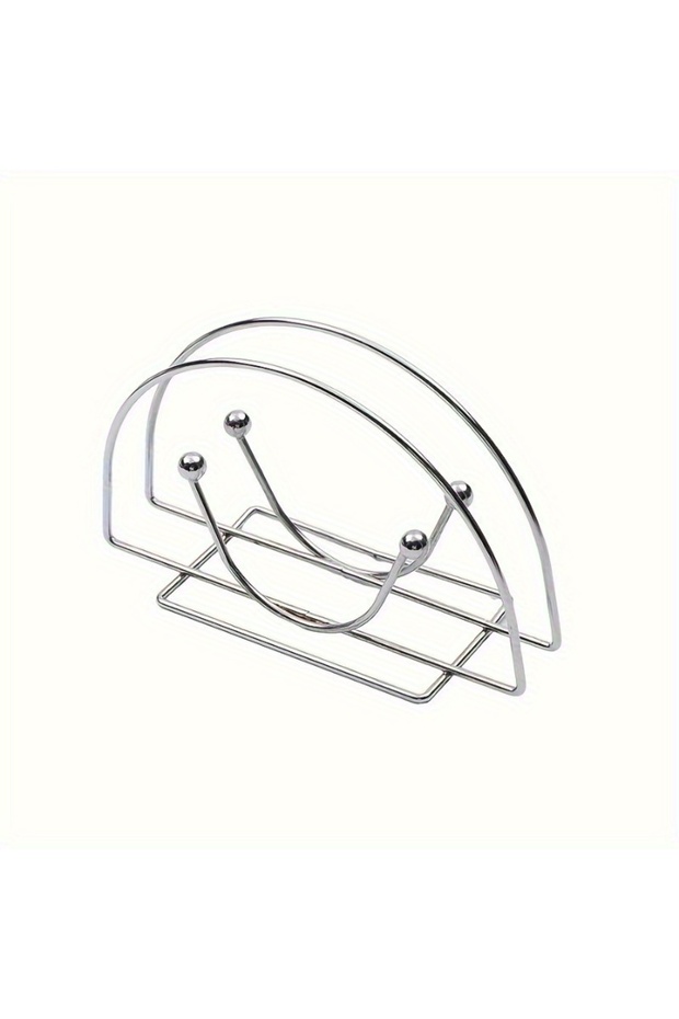 1pc 1pc Kitchen & Café, Simple Storage Solution, Cafe Decor Item|Elegant Table Accessory|Napkin Orga