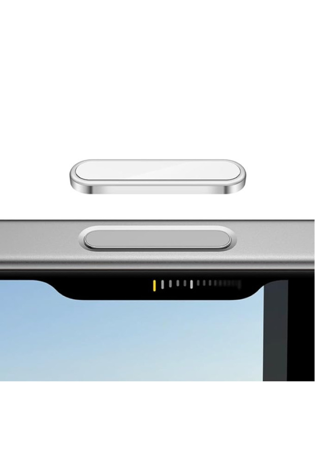 واقي زر التحكم بالكاميرا الأبيض لهاتف iPhone 16 Plus 16 Pro Max مقاوم للخدش وقابل للانزلاق وسعوي - 1