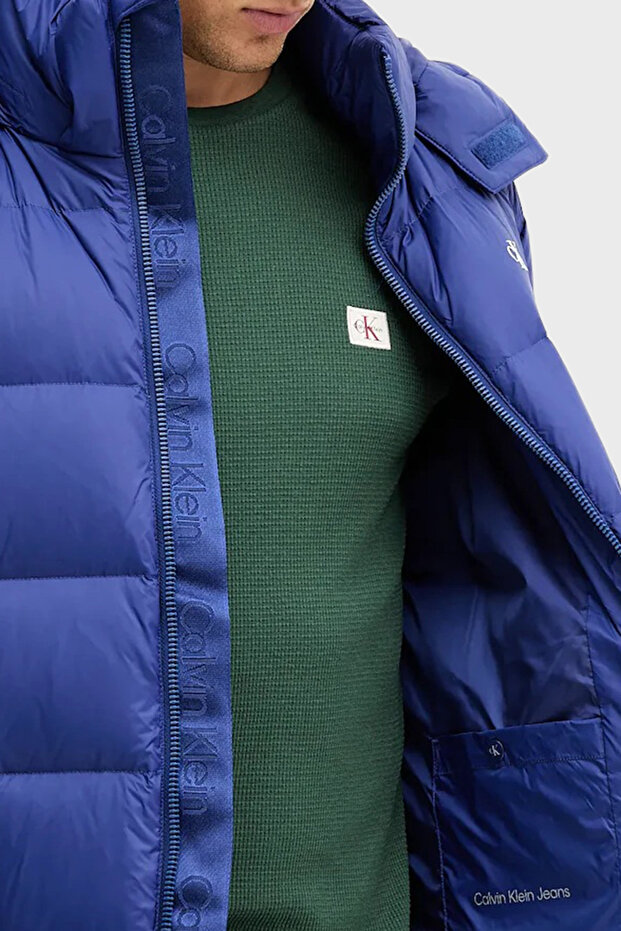 Steppelt, normál szabású, levehető kapucnis kabát LV04RC518GIZ4 Férfi kabát LV04RC518G - 4