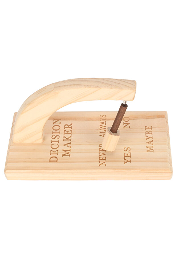 Wooden Decision Selector Wooden Decision Maker Exquisitely Polished Use Innovative Easy Installa...