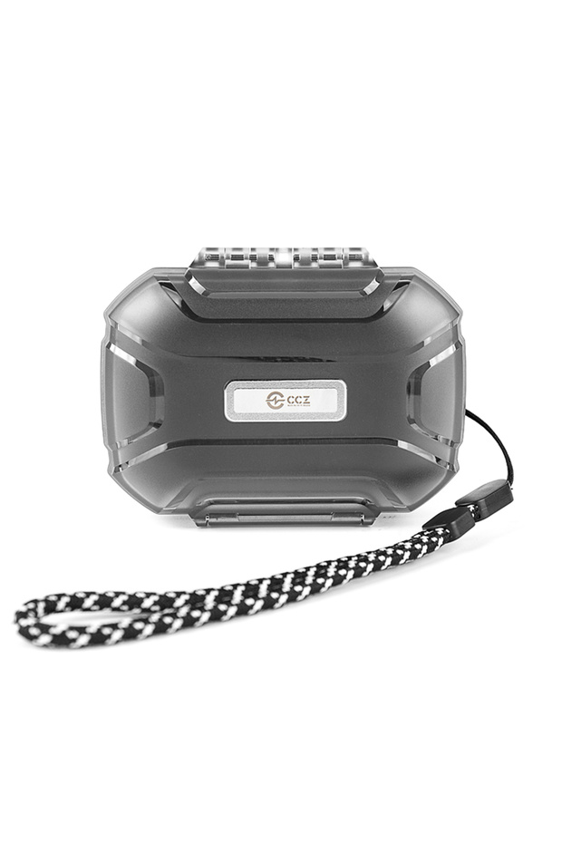 Clear Black CCZ TaiChi Portable IEM Case Classic Colors,Multiple Options Waterproof and Dustproof PE