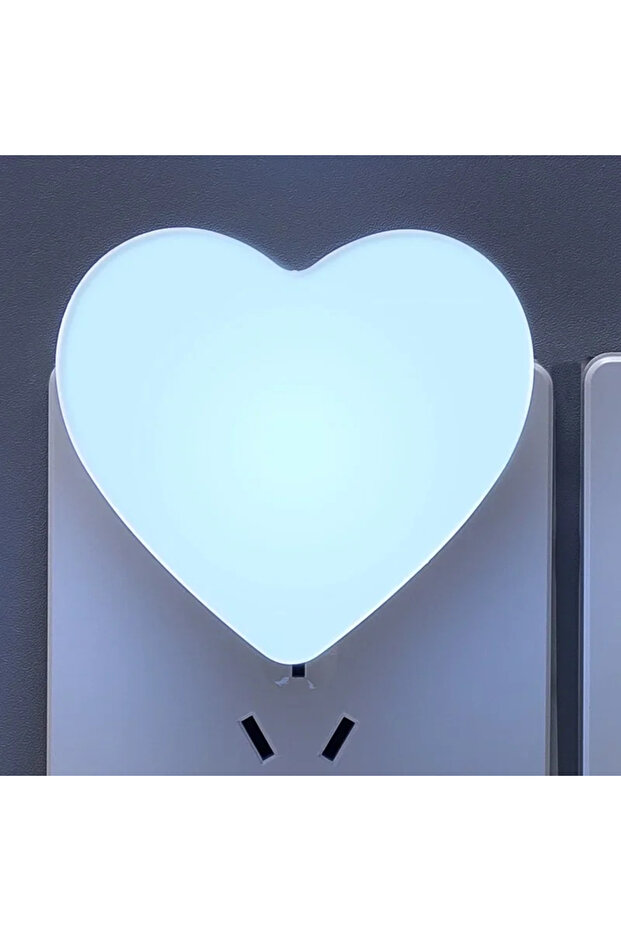 US Blue LED Night Light Sensor Control Night Lamp Energy Saving LED Sensor Lamp US Plug Nightlight f