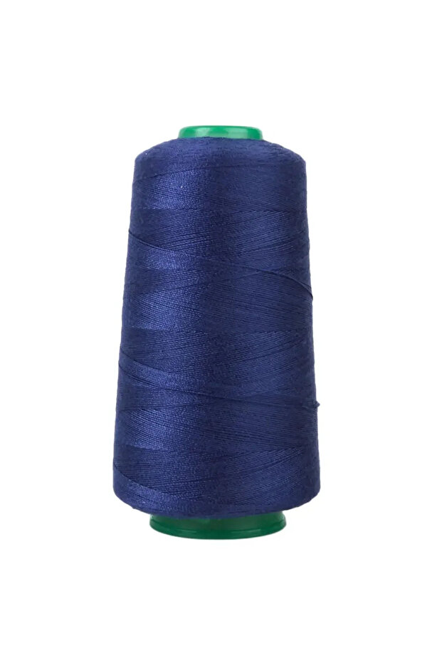 خيط خياطة قوي من البوليستر من Mavy Blue بطول 3000 ياردة، 20S/2، قماش تنجيد، بنطلون، أحذية Lea