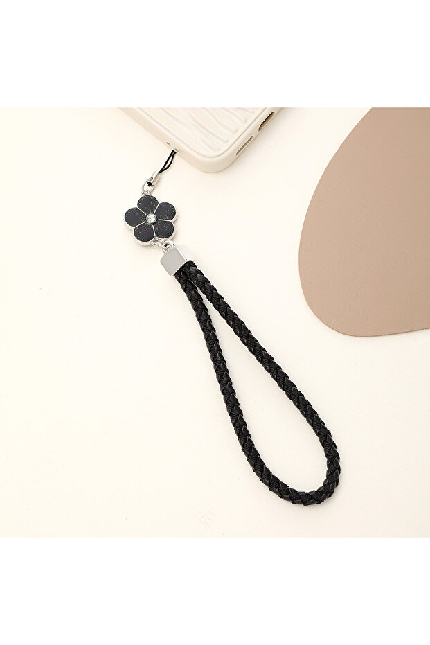 black Colorful Woven Rope, Colorful Hose, Mobile Phone Chain, Mobile Phone Hanging Rope
