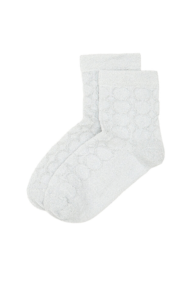 Gri Kadın Çorap - 1