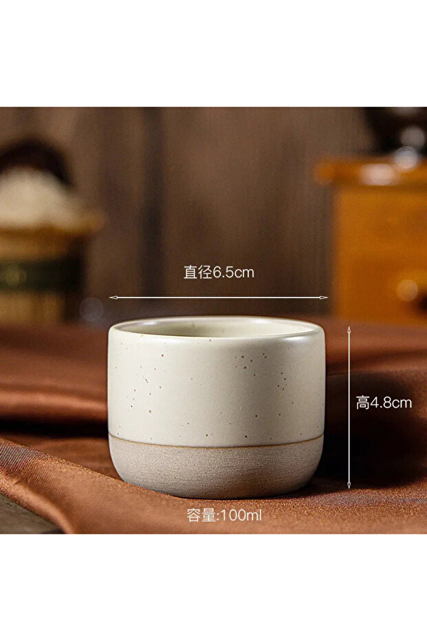 <200ml Small Vintage Coffee Mug 100ml 180ml 230ml ceramics Tea cup Japanese-style cafes Drinkware St