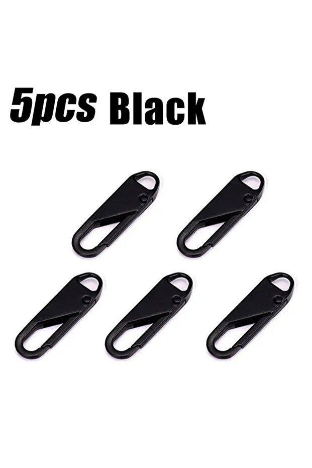 5pcs 5pcs Zipper Slider Puller Instant Zipper Repair Kit Replacement For Broken Buckle Travel Bag Su