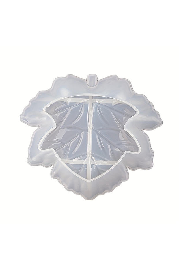 1pcs 3D Maple Leaf Ash Tray Resin Mold Silicone Large Tray Resin Casting Mold Jewelry Container Art