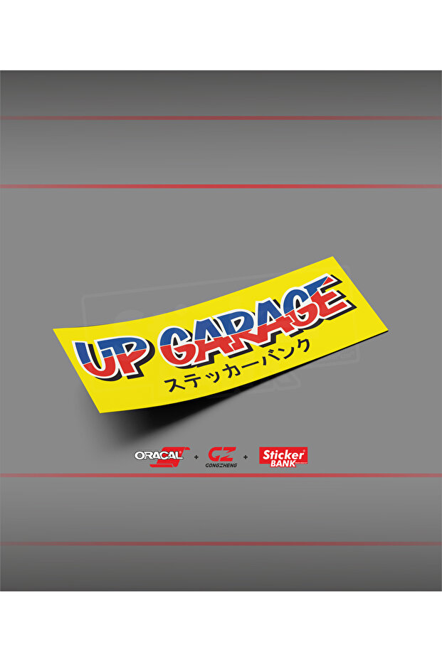Stickerbank Car Sticker up Garage Slap Sticker