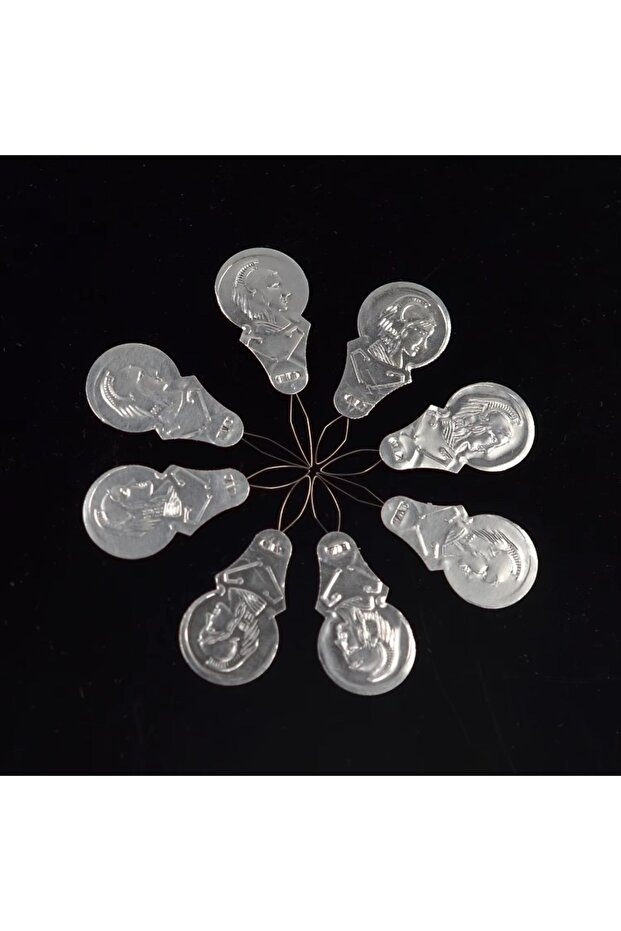 50 قطعة سلك القوس إبرة عراف غرزة الإدراج آلة الخياطة اليدوية الموضوع أداة - 1