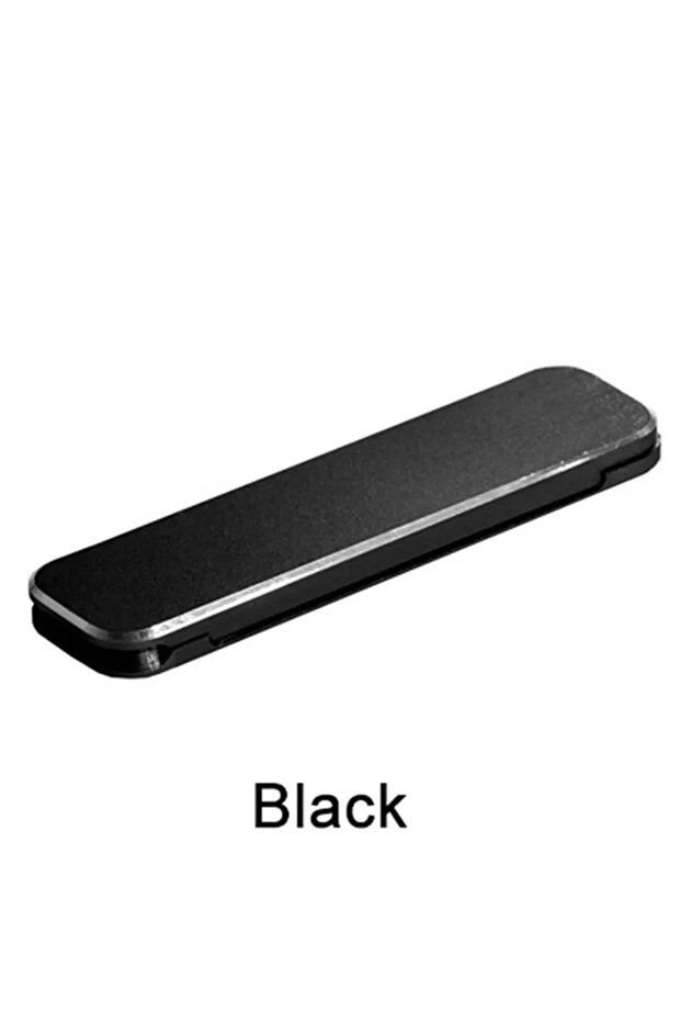 VIKEFON black Foldable Aluminum Alloy Desktop Mount Material Holder Mini Invisible Foldable Mobile P