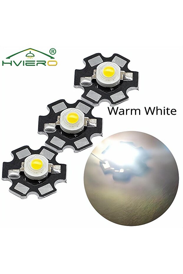 10pcs Warm White 10pcs 1W High Power Chip White Red Blue Green light Bead Emitter LED Bulb Diodes La
