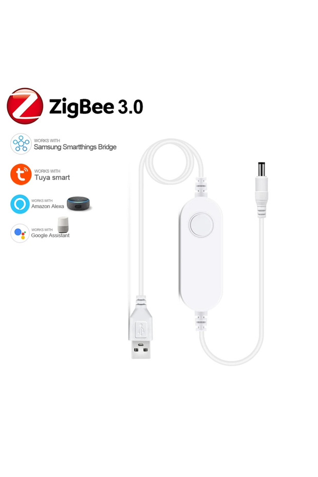 للون واحد 5V USB Zigbee 3.0 وحدة تحكم شريط إضاءة LED RGB RGBCCT شريط إضاءة LED خافت Smar