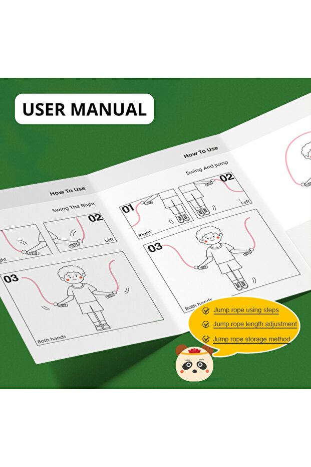 Adjustable Jump Rope - Fox - 7