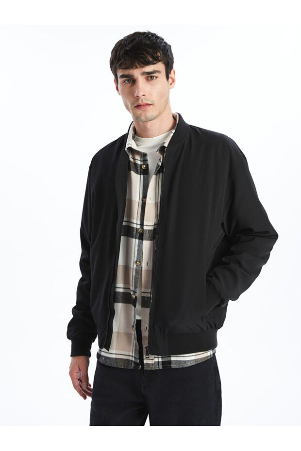 Sparkling Choices from Shining Store |   Standard Pattern College Collar Men's Coat - 1