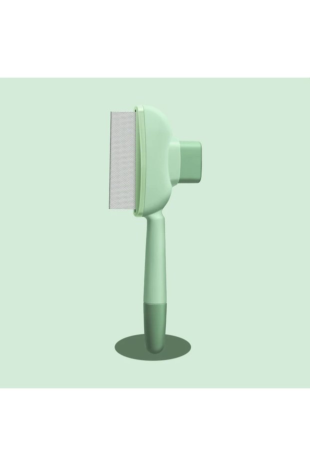 Green Dense Teeth Pet Cat Comb Cat and Dog Hair Removal Brush Cleaning Hair Cleaner Beauty Cleaning