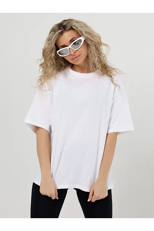 Μπλουζάκι Unisex Crew Neck oversized Basic - 3