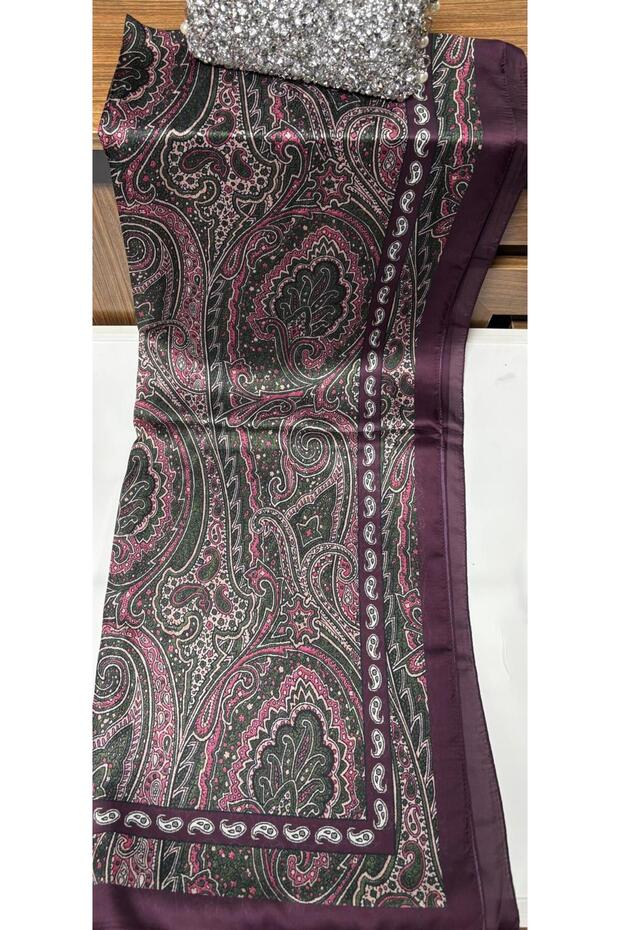 11968A HİNT İPEĞİ ŞAL #07-25# - 1