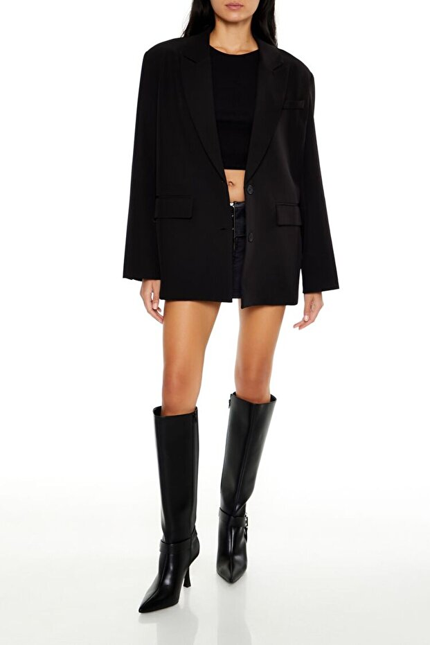 Oversize Blazer Ceket - 4