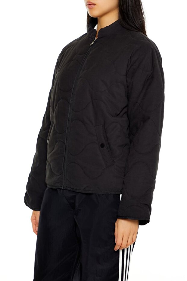 Kapitone Bomber Ceket - 1