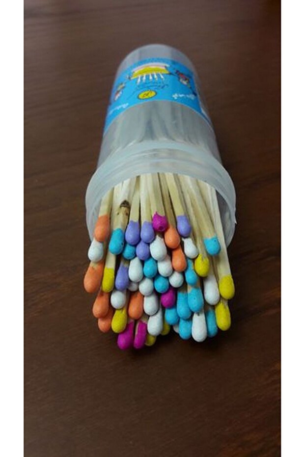 Multicolored Extra Long Match 1 Block - 2