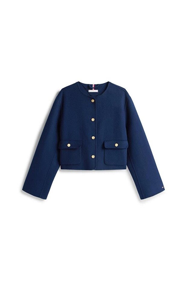 DF WOOL BLEND REG LADY JACKET - 4