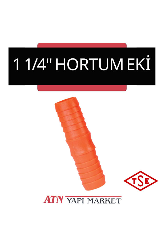 1 1/4" (32 mm) Plastic Hose Attachment - Durable Water and Air Hose Connector