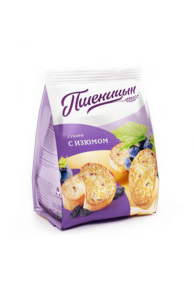 Rusks With Raisins Luxe (Ageevskiy),200 gm