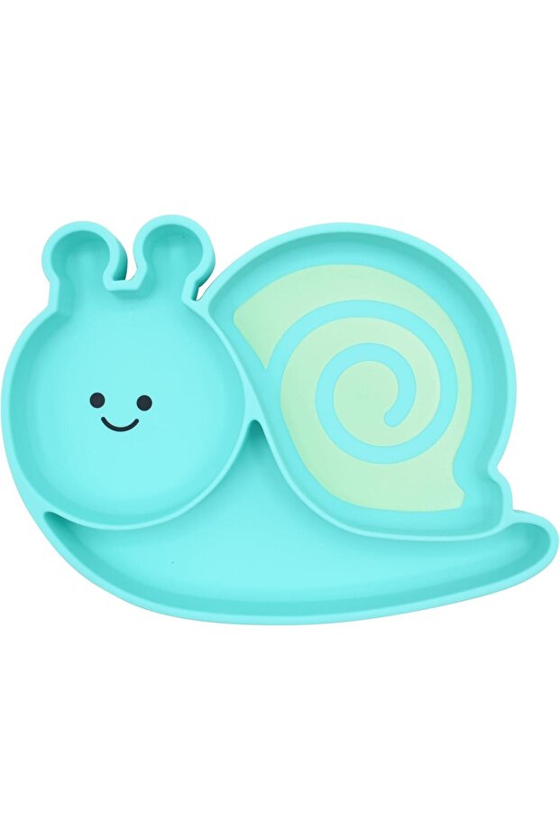Divided Silicone Suction Plate - 100% Silicone, for Baby + Toddlers – BPA Free, Dishwasher &