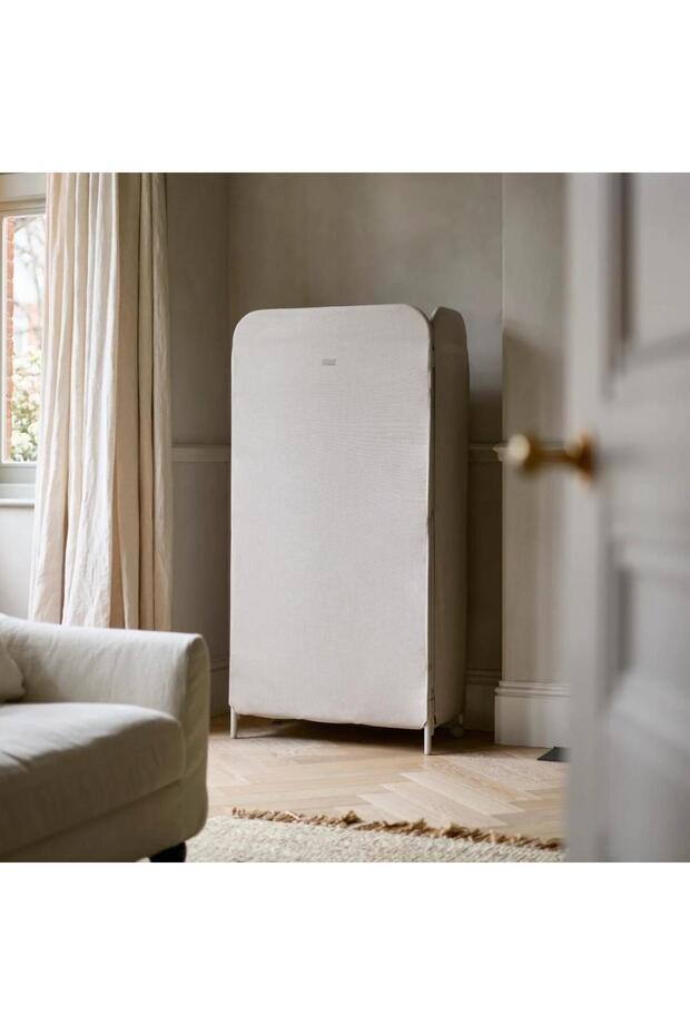 Eclipse 3 Katlı Çamaşır Kurutma Askısı-Ekru - 4