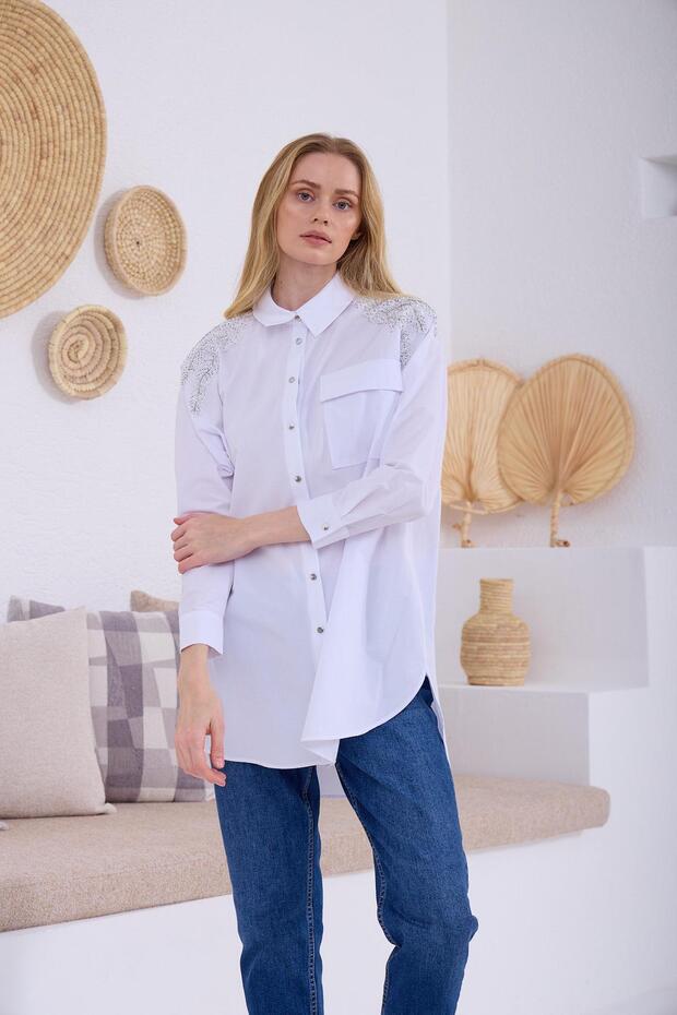 Gömlek MB11.245 Beyaz - 5