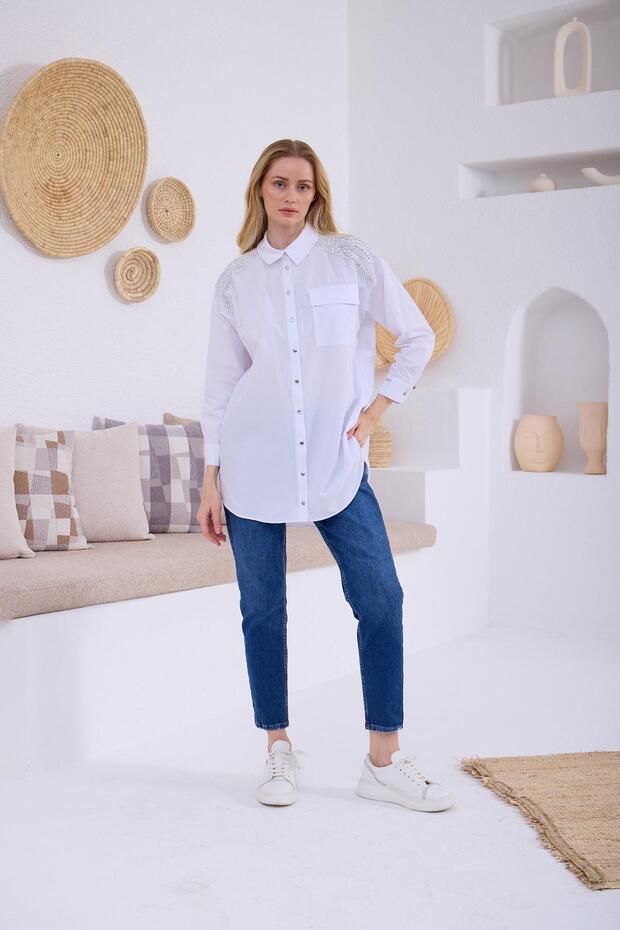 Gömlek MB11.245 Beyaz - 3