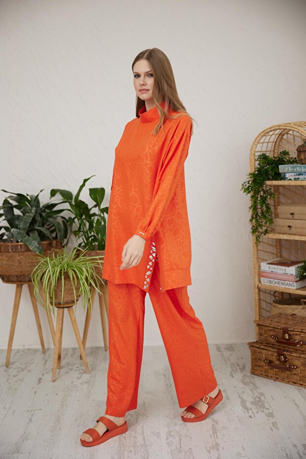 YIRTMACI TAŞLI PAMUKLU TAKIM - 2