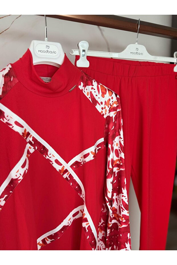 DESENLİ ŞİFON TESETTÜR MAYO - 2