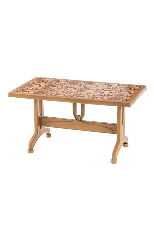 Table set, made of polypropylene, rectangular shape, with printed pattern, fi... - 3