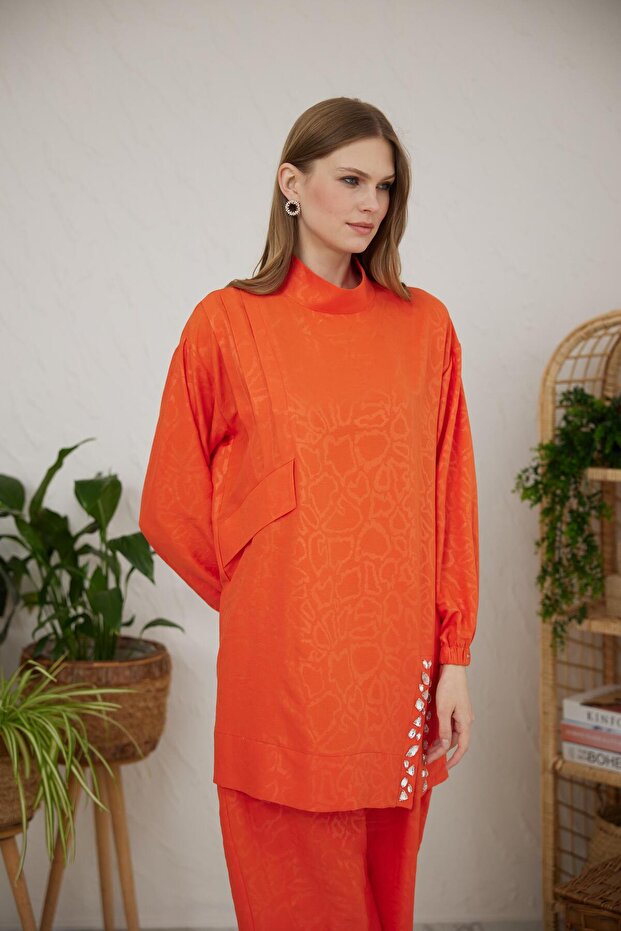 YIRTMACI TAŞLI PAMUKLU TAKIM - 6